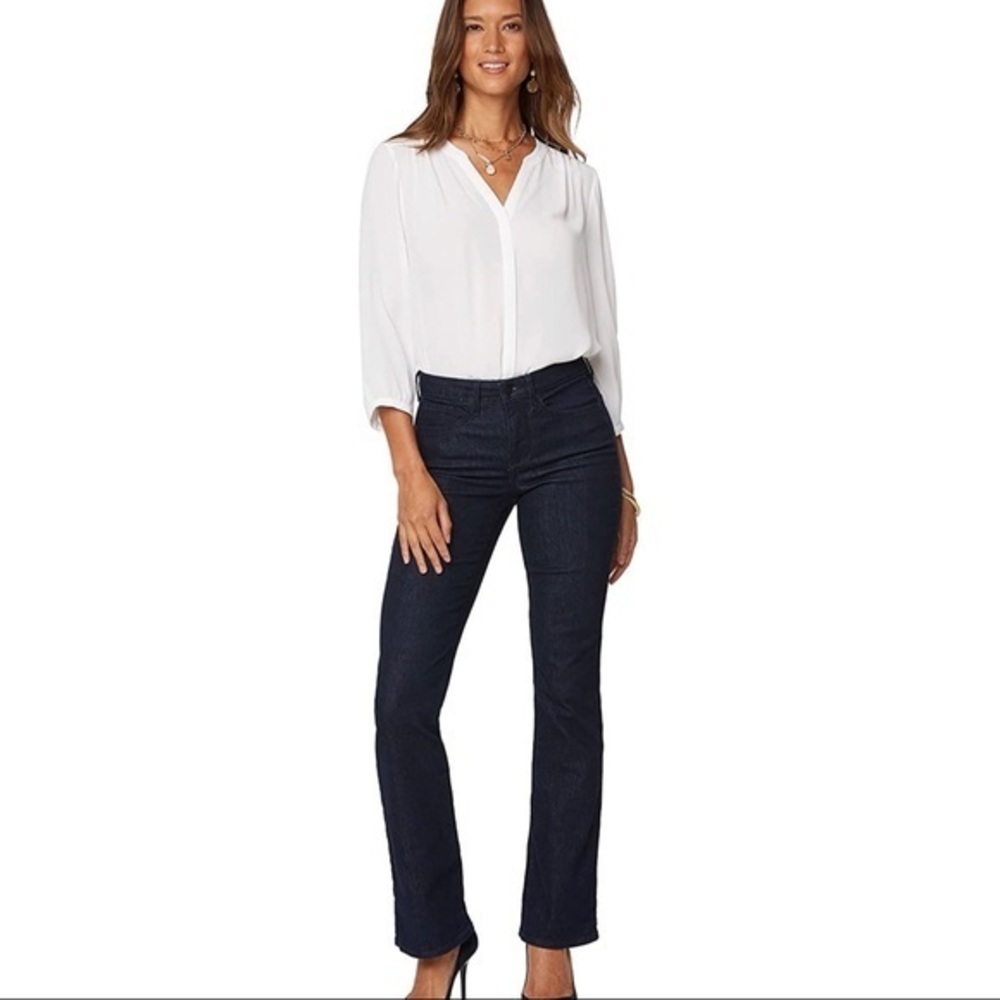 NYDJ Womens Barbara Boot-Cut Jeans size 8